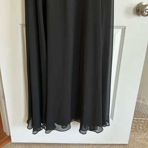 Aidan Mattox Black and Nude Gown - Picture 9 of 9